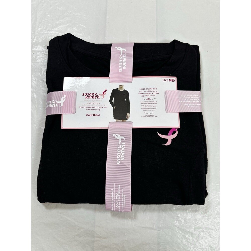 Susan G Komen Crew Dress Size M